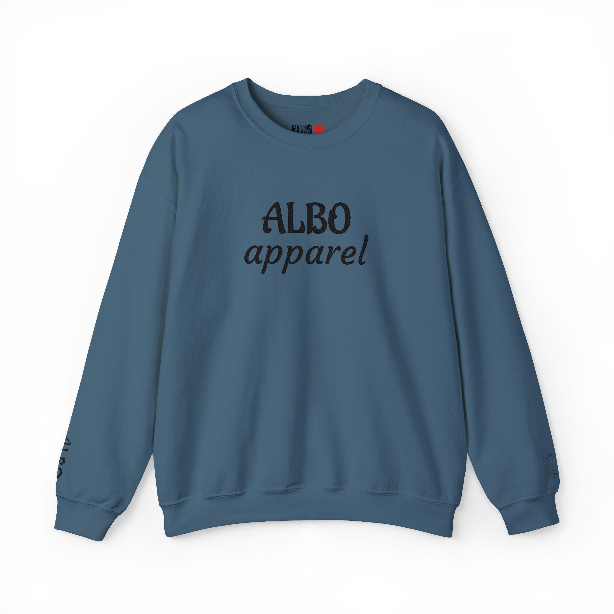 ALBO Apparel Crewneck Sweatshirt — Minimal Logo Pullover