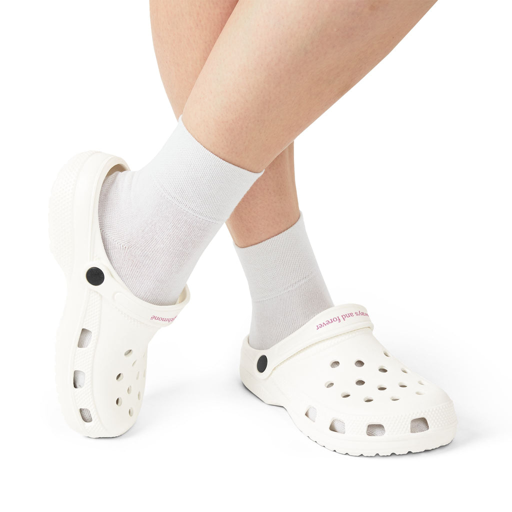 Gjithmonë dhe Pergjithmonë White Womens Clogs