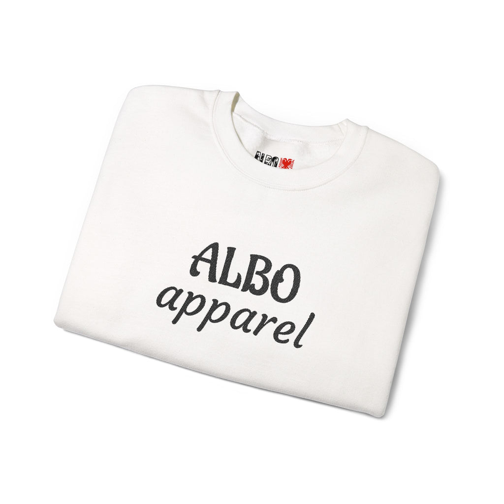 ALBO Apparel Crewneck Sweatshirt — Minimal Logo Pullover