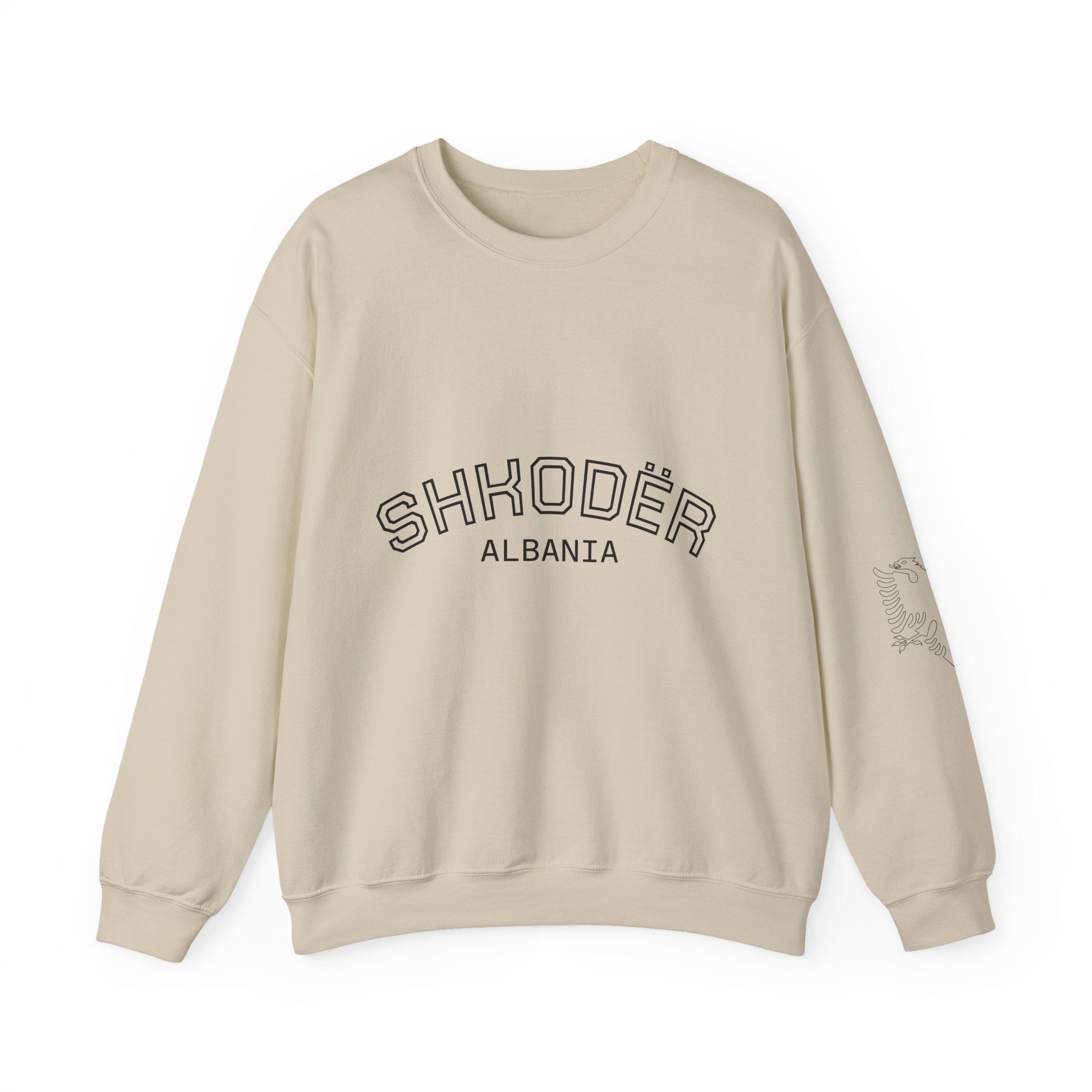 Shkodër Albania Crewneck Sweatshirt