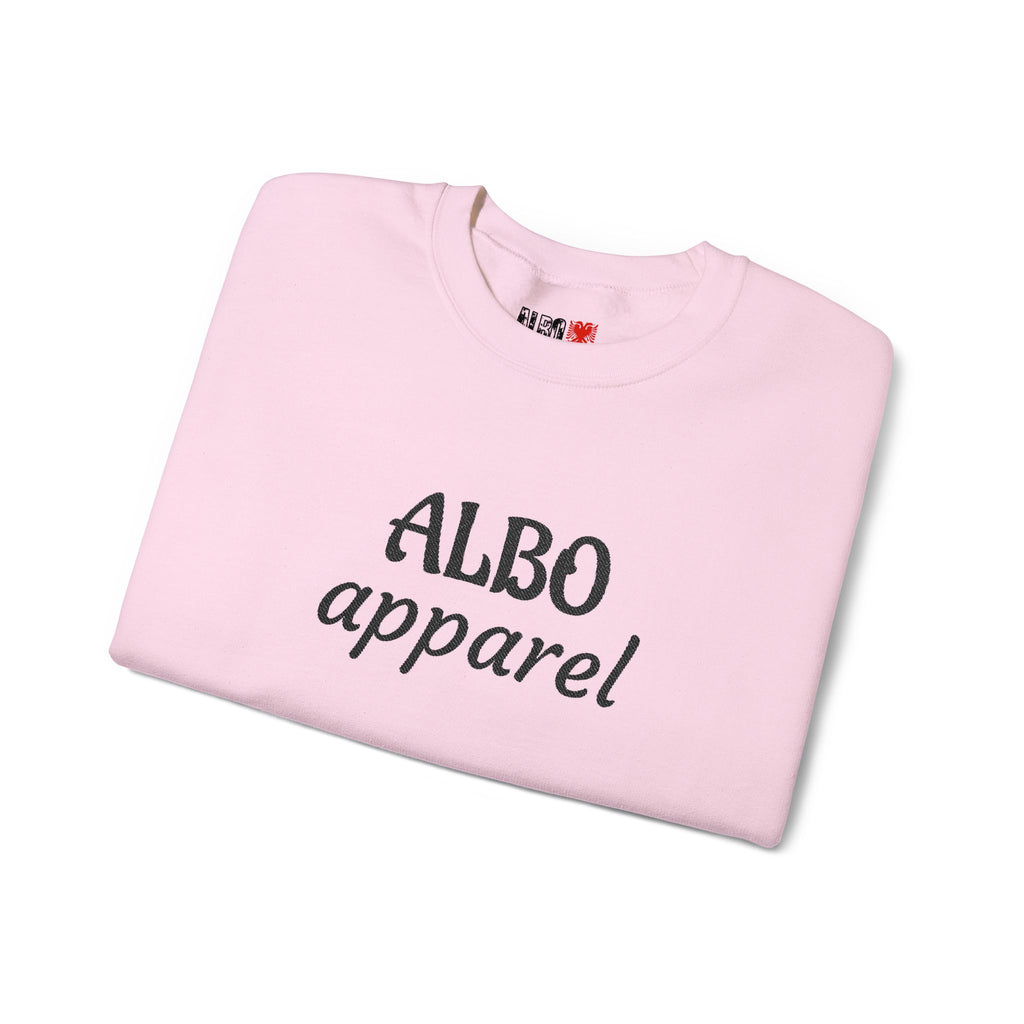 ALBO Apparel Crewneck Sweatshirt — Minimal Logo Pullover