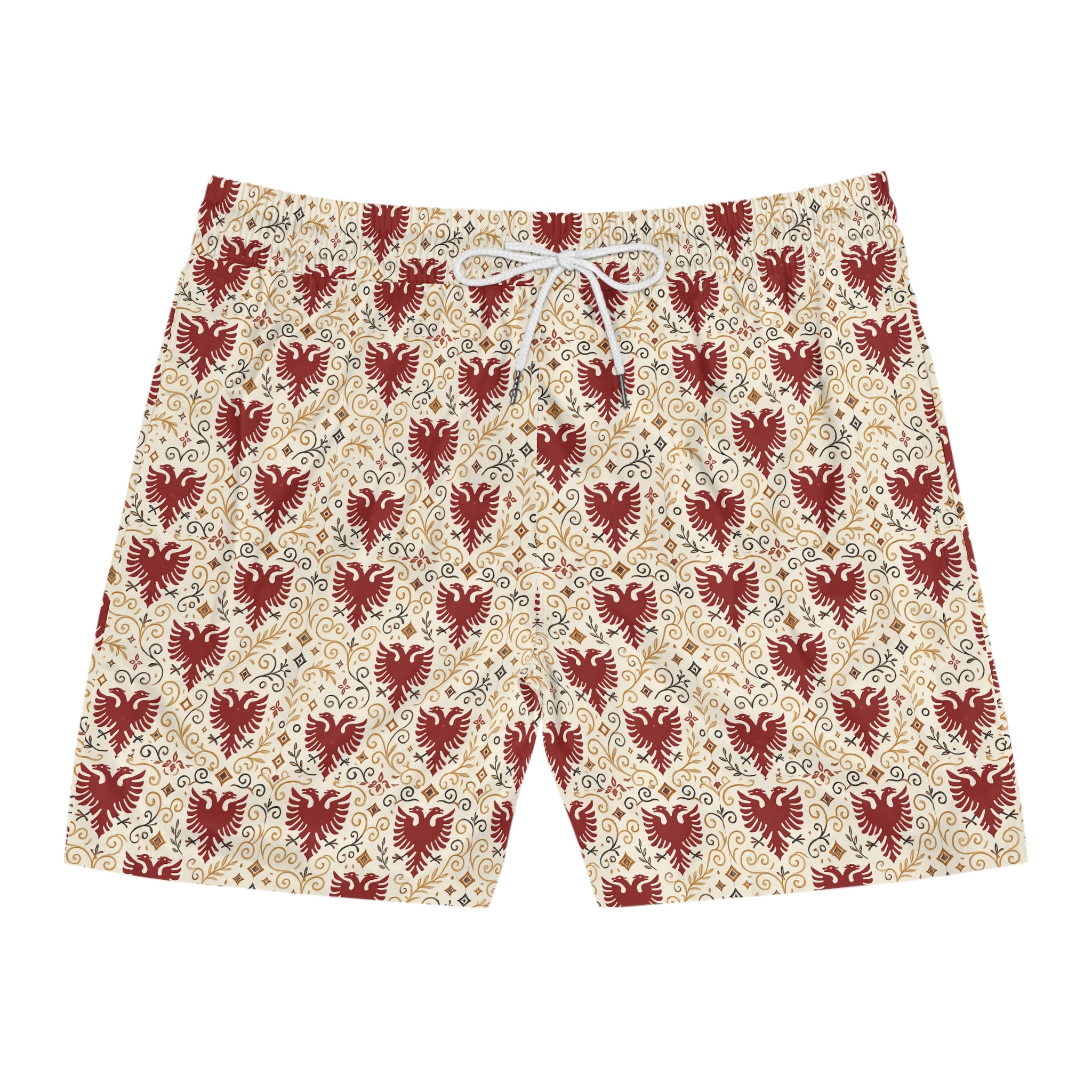 Eagle Inspired Men's Mid-Length Swim Shorts