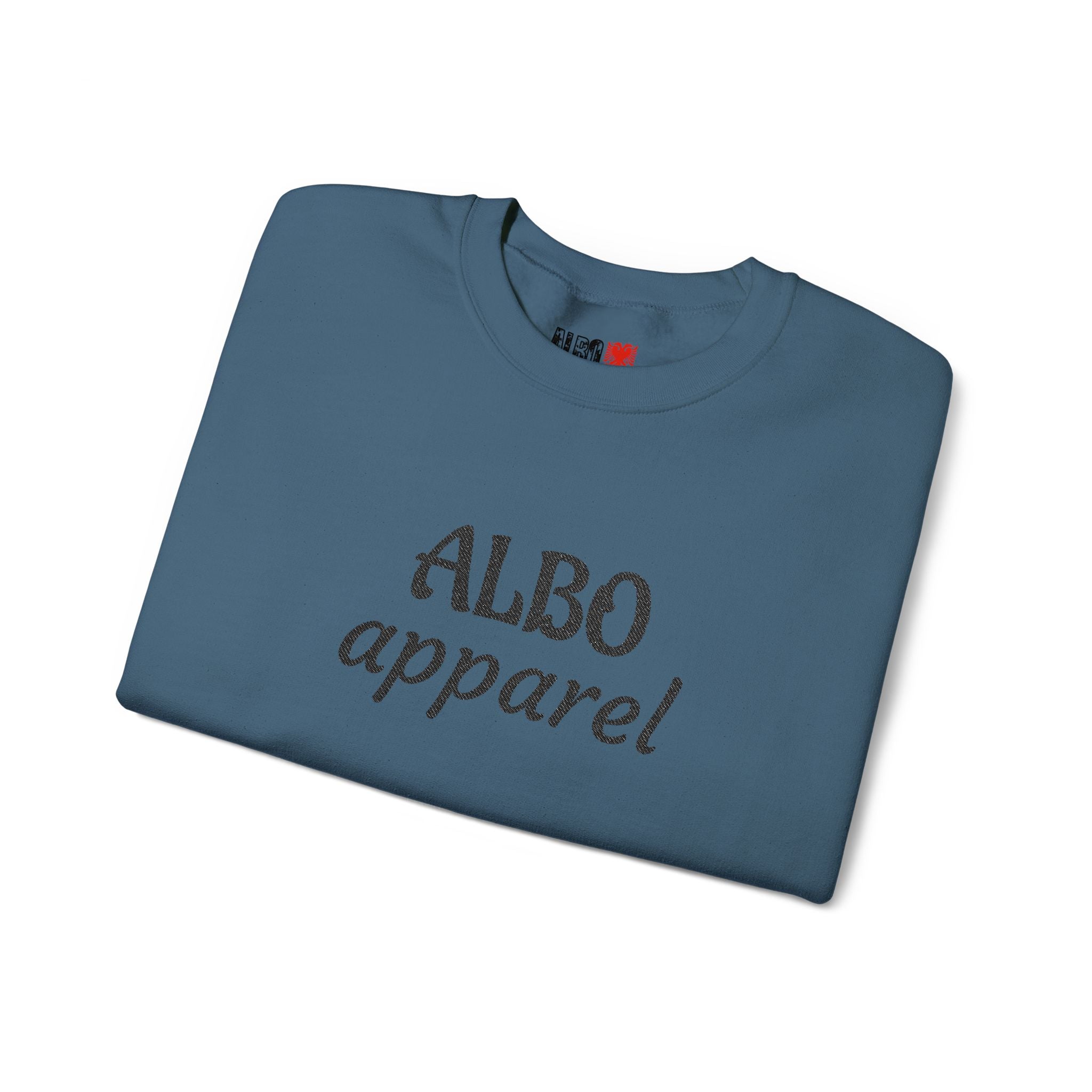 ALBO Apparel Crewneck Sweatshirt — Minimal Logo Pullover