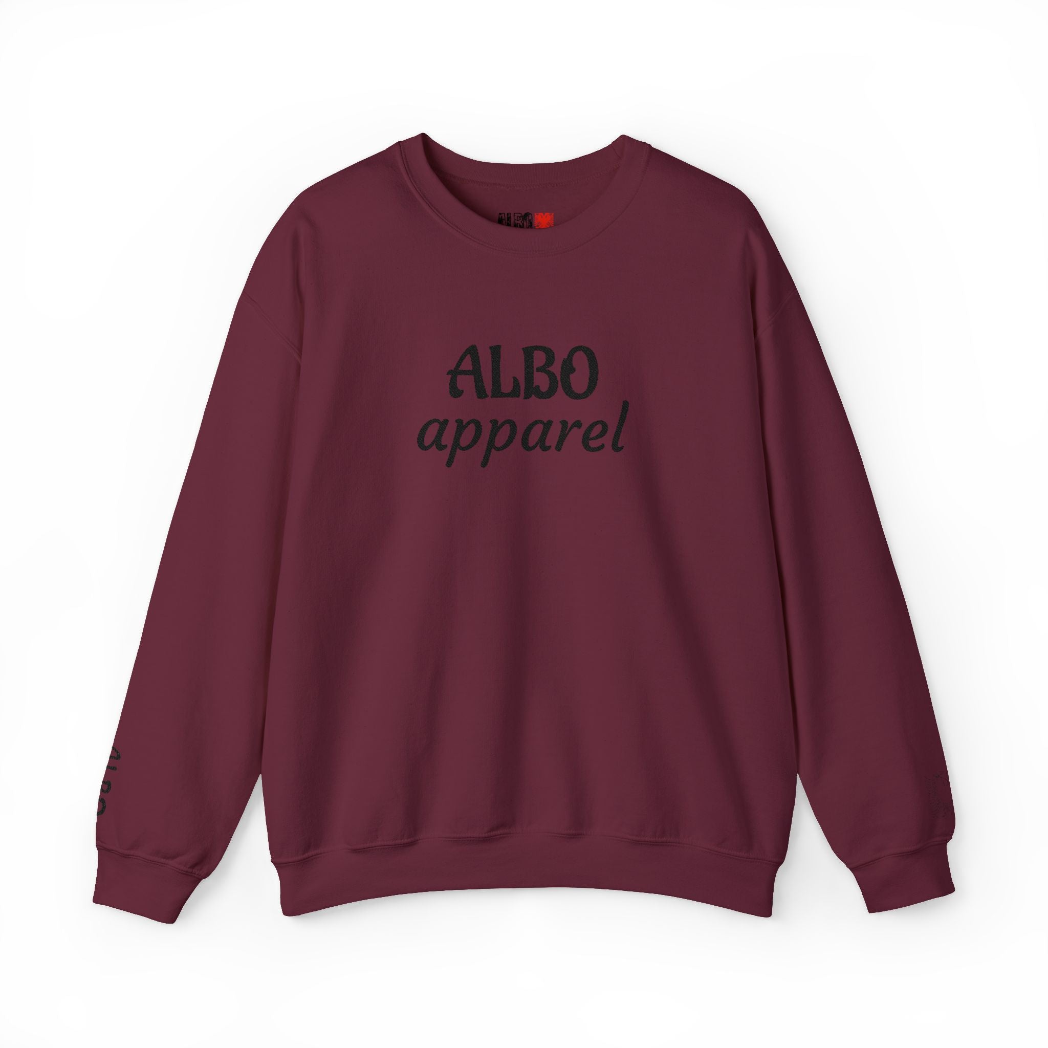 ALBO Apparel Crewneck Sweatshirt — Minimal Logo Pullover