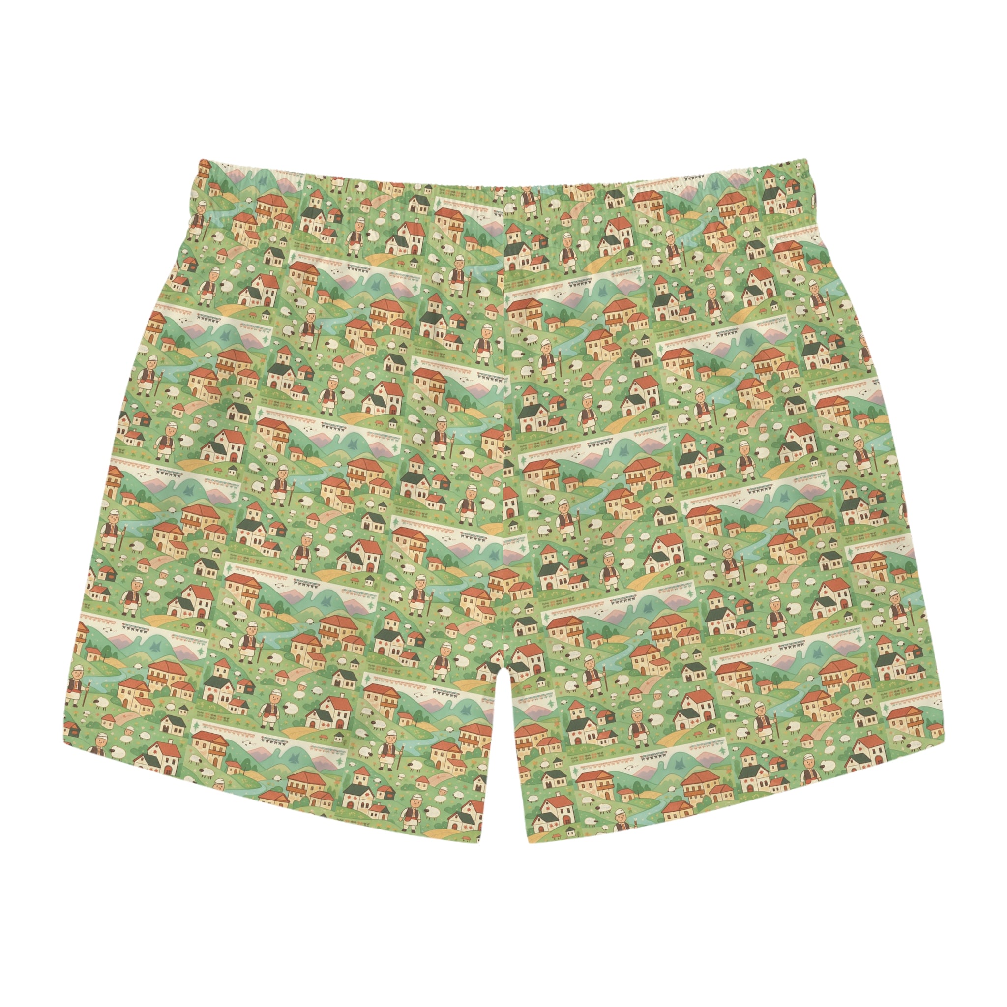 Village Inspired Swim Trunks