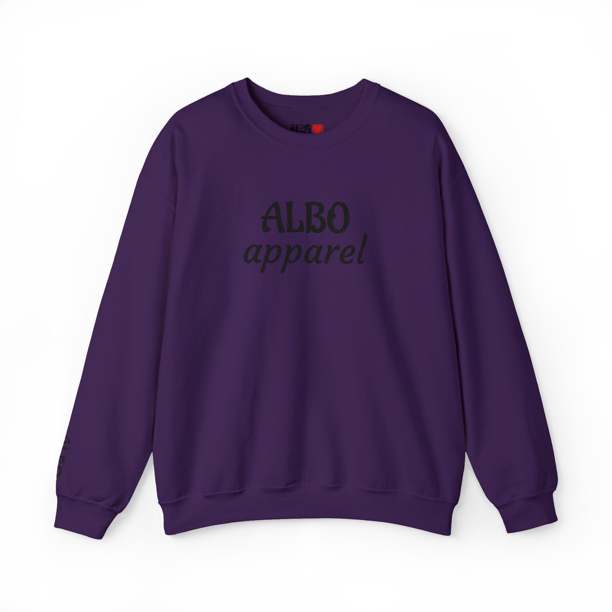 ALBO Apparel Crewneck Sweatshirt — Minimal Logo Pullover
