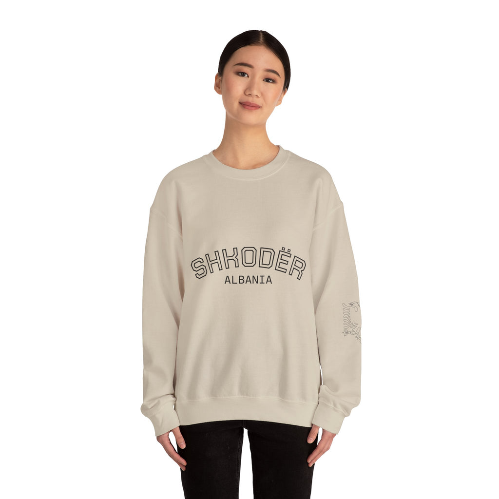 Shkodër Albania Crewneck Sweatshirt