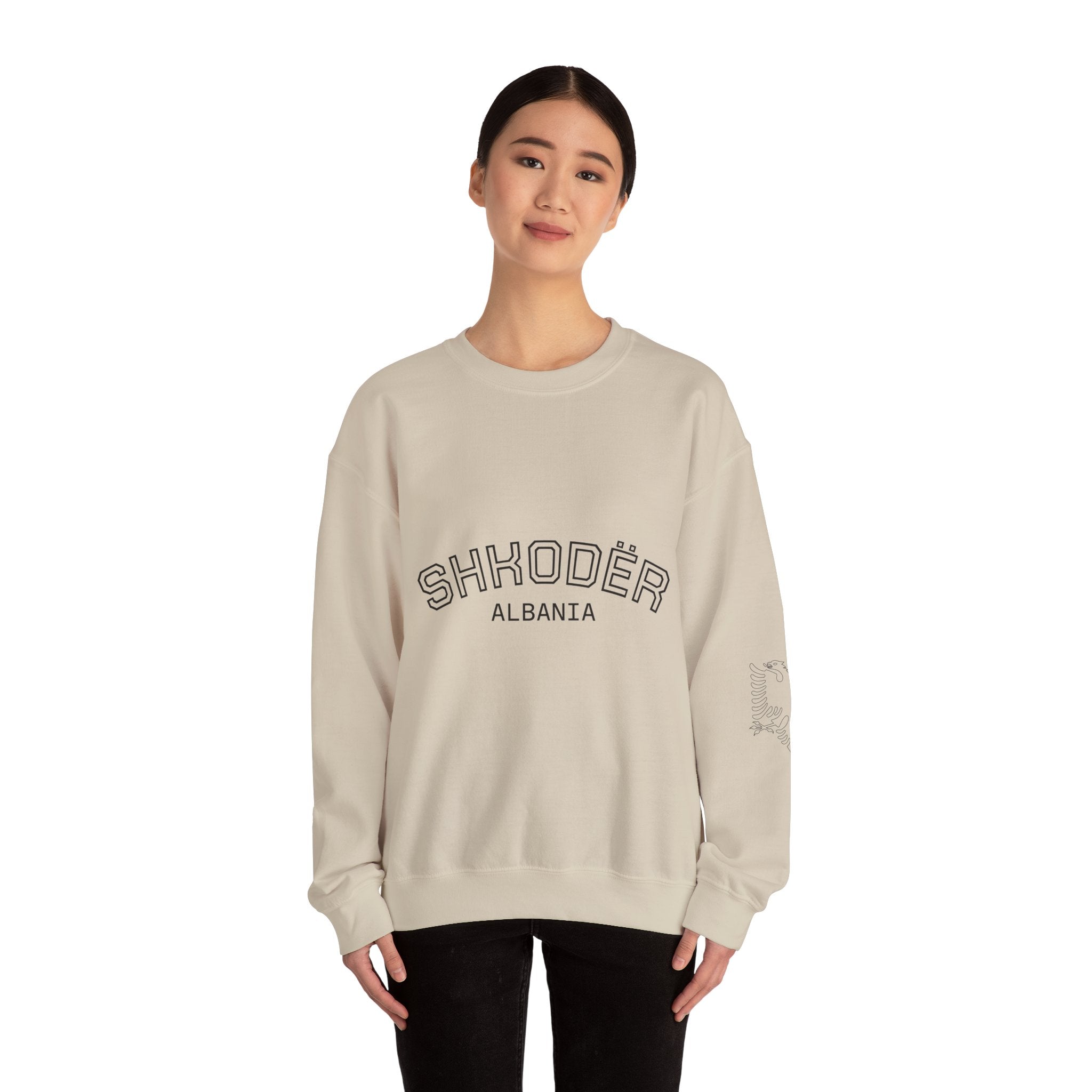 Shkodër Albania Crewneck Sweatshirt