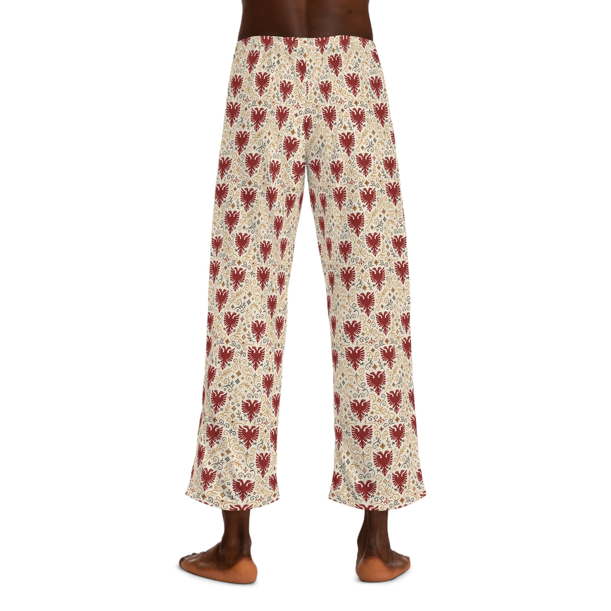 Men's Red Eagle Pajama Pants