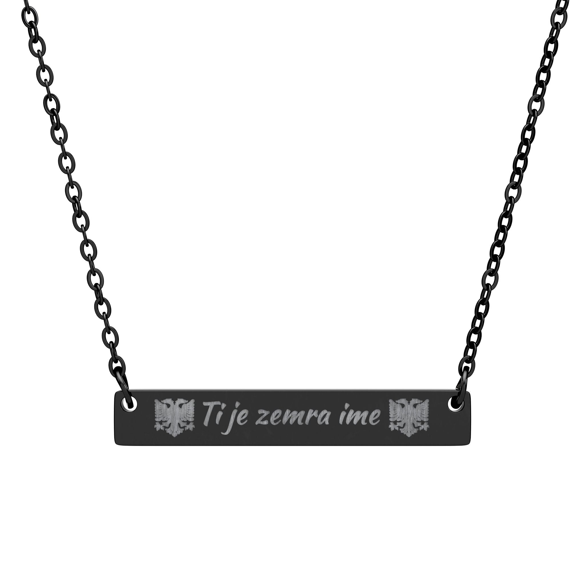 Ti Je Zemra Ime Necklace