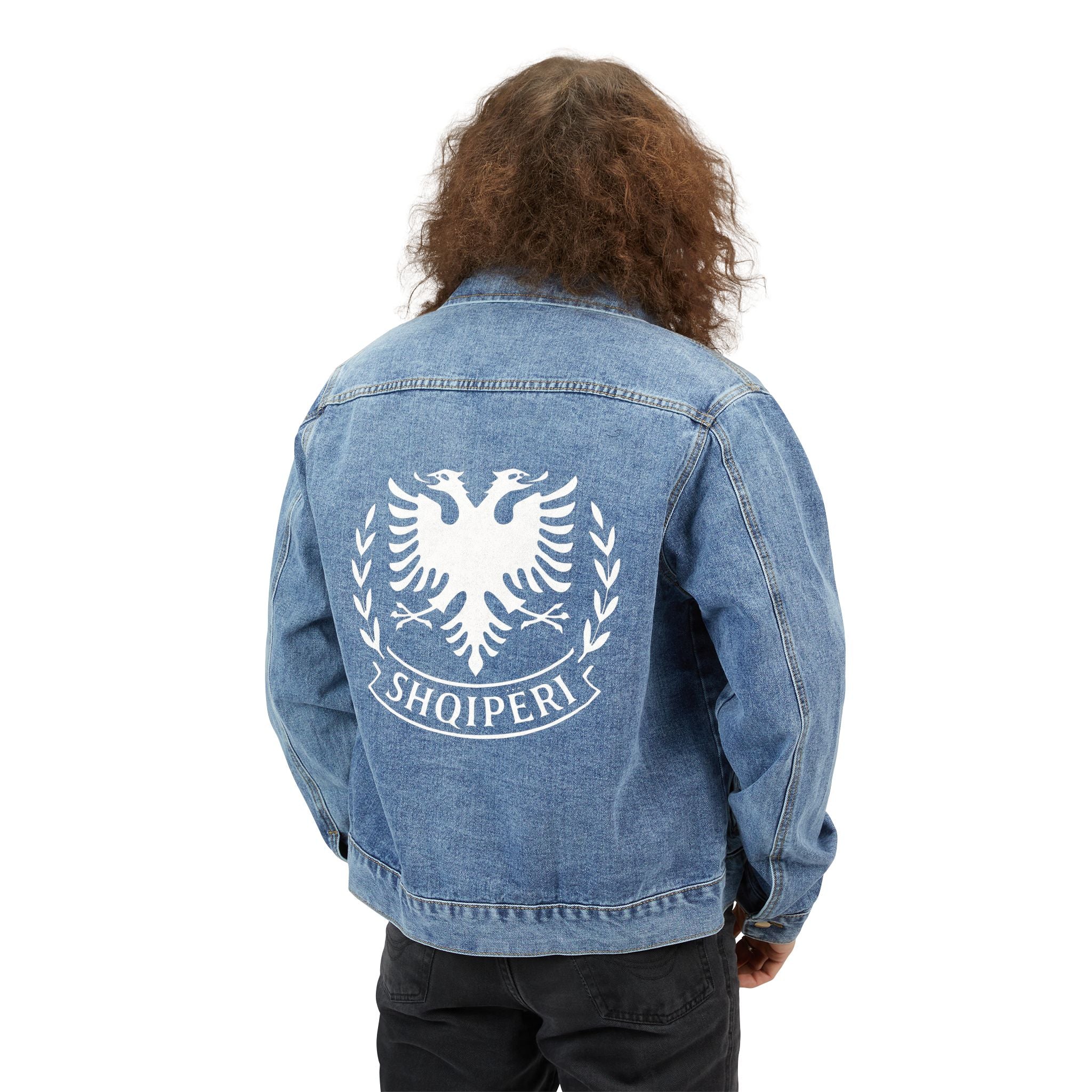 Albanian Eagle Denim Jacket