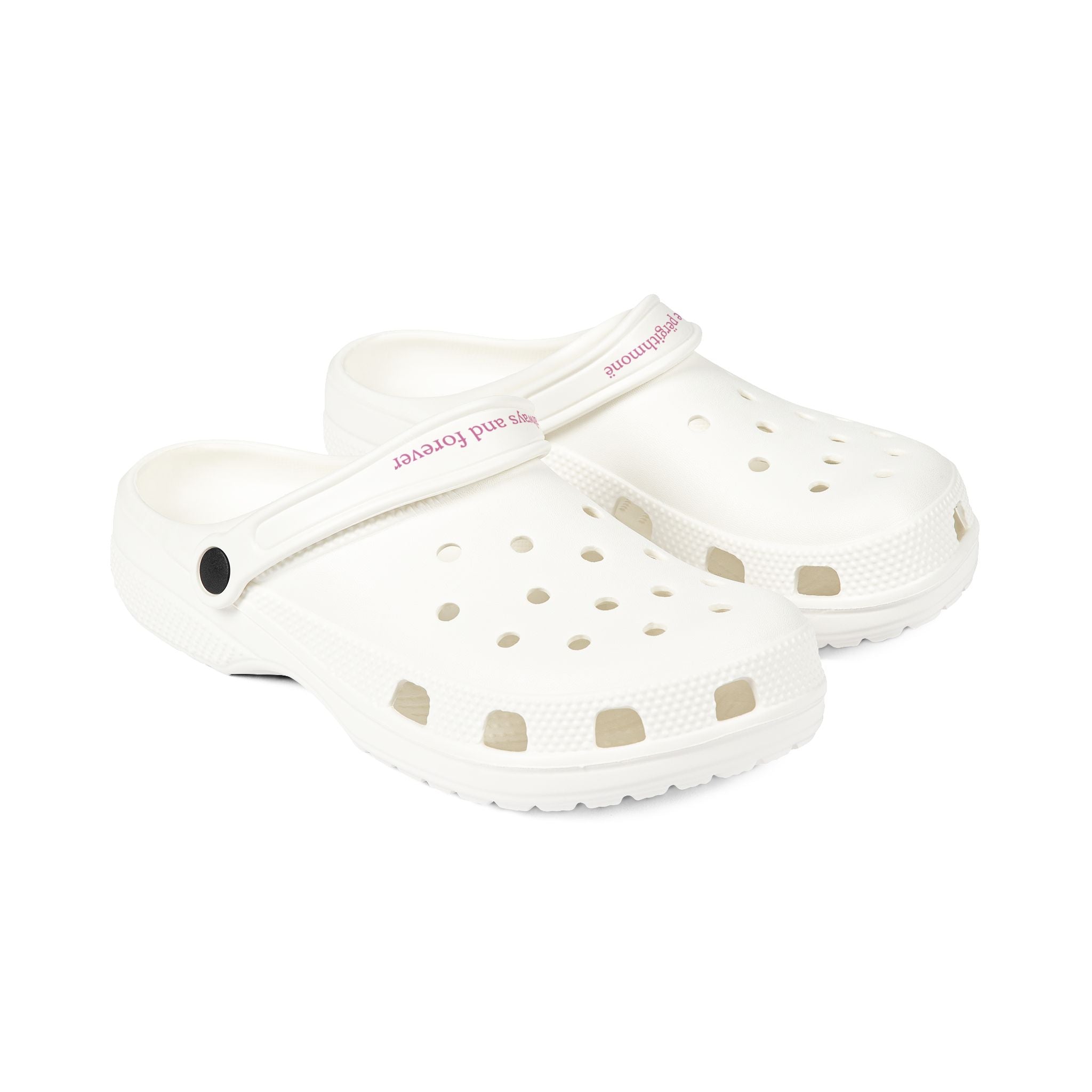 Gjithmonë dhe Pergjithmonë White Womens Clogs
