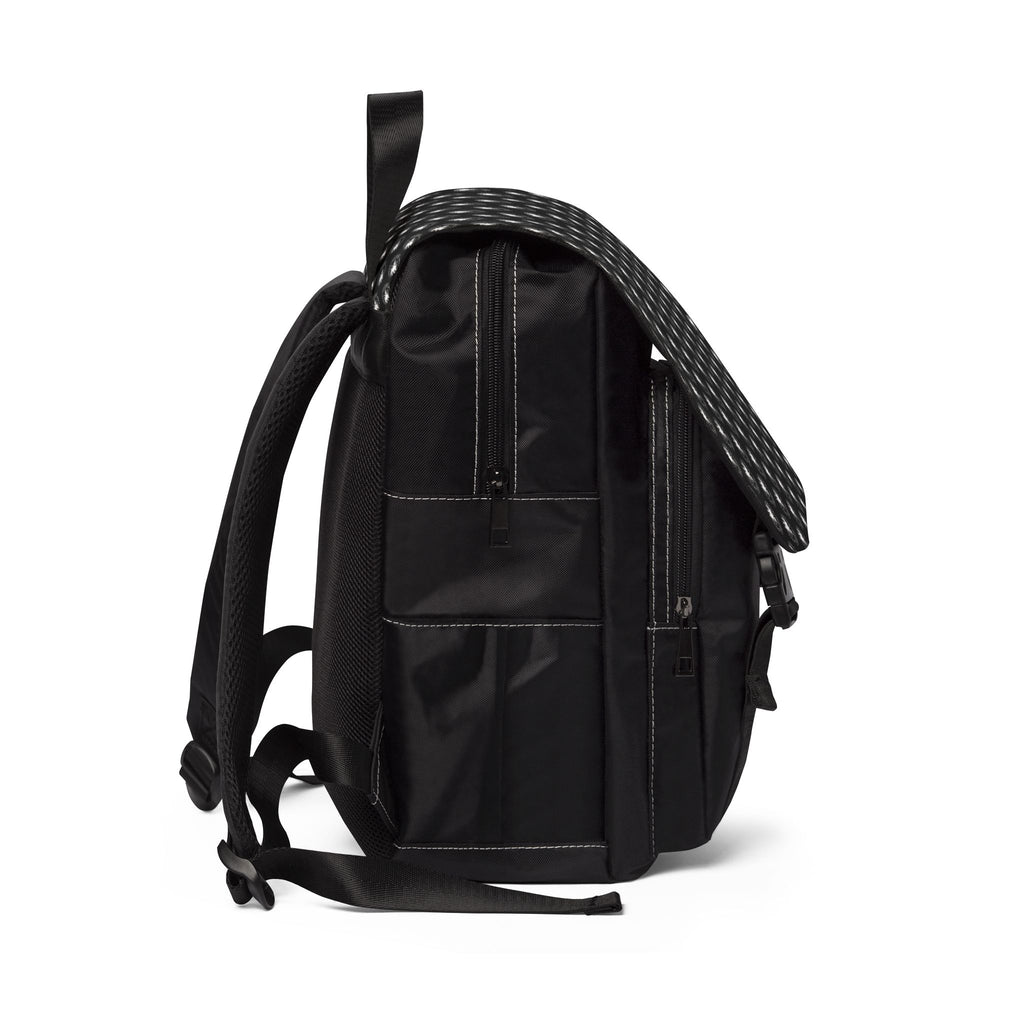 Black Eagle Patterned Shoulder Backpack