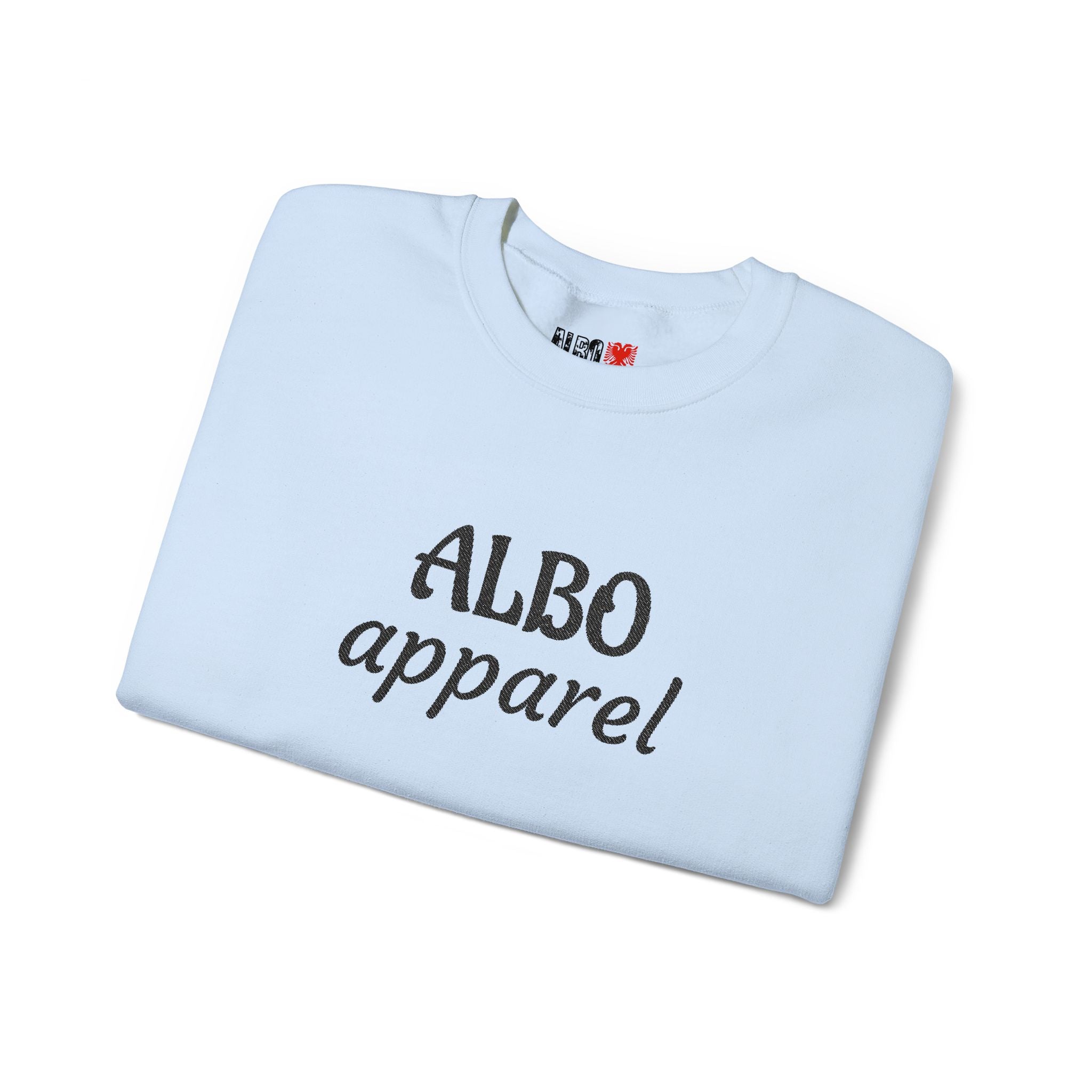 ALBO Apparel Crewneck Sweatshirt — Minimal Logo Pullover