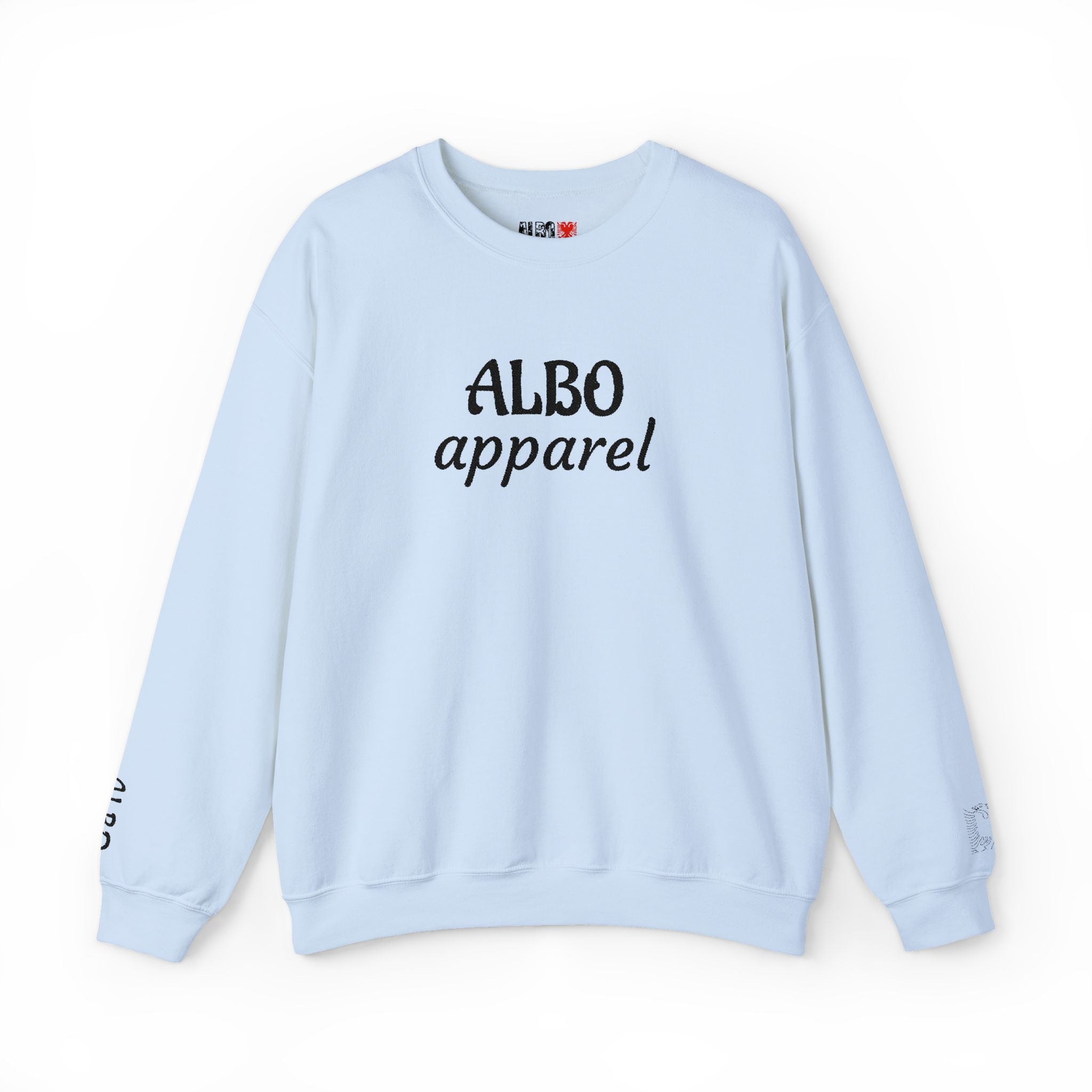 ALBO Apparel Crewneck Sweatshirt — Minimal Logo Pullover