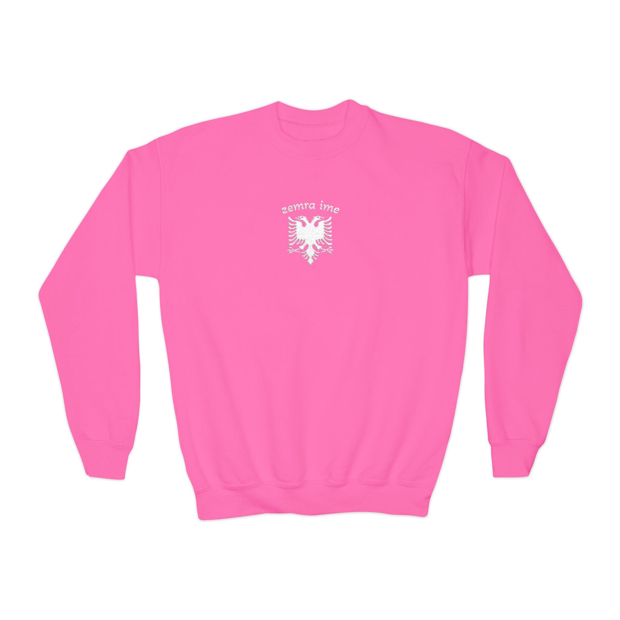 Kids Embroidered Zemra Ime Crewneck
