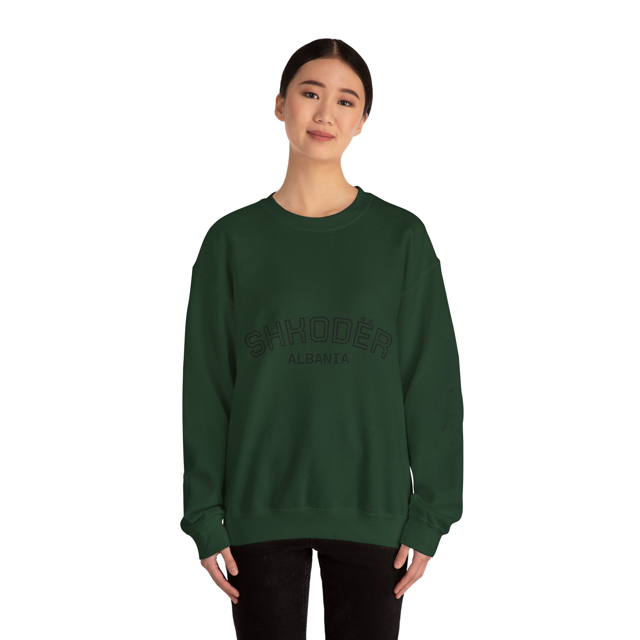 Shkodër Albania Crewneck Sweatshirt