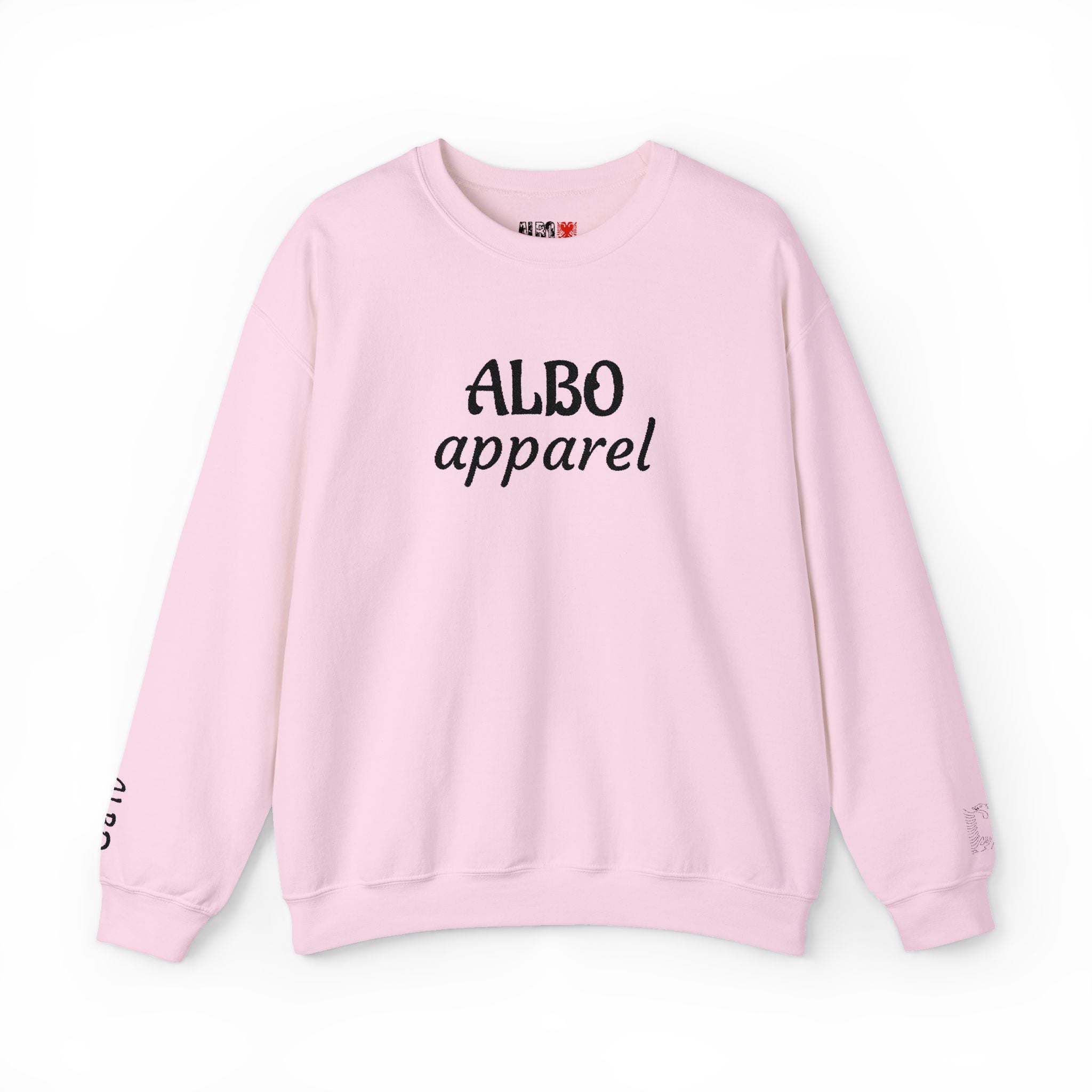 ALBO Apparel Crewneck Sweatshirt — Minimal Logo Pullover