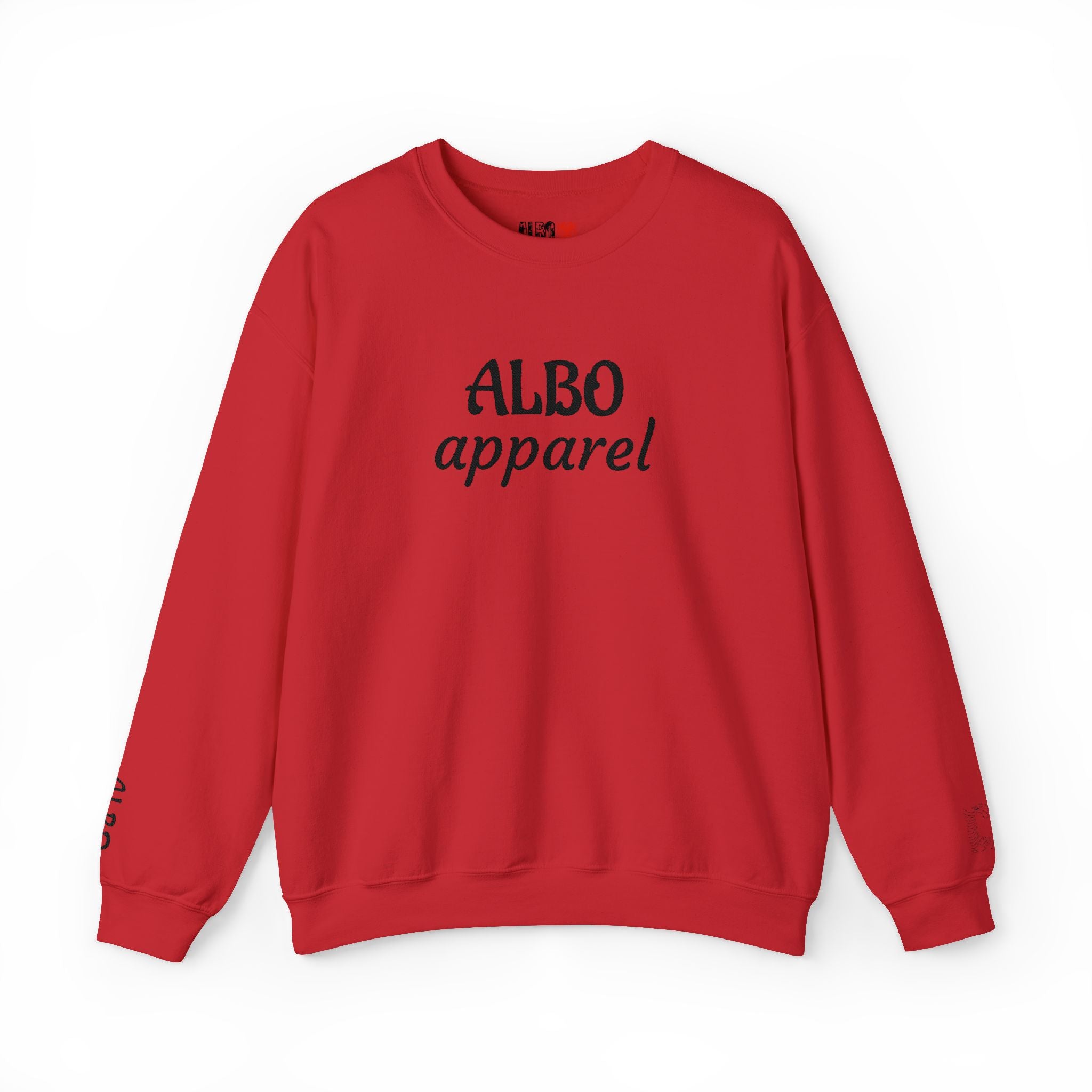 ALBO Apparel Crewneck Sweatshirt — Minimal Logo Pullover