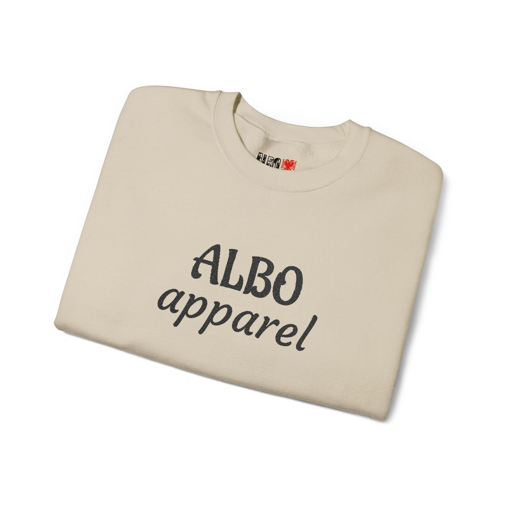 ALBO Apparel Crewneck Sweatshirt — Minimal Logo Pullover