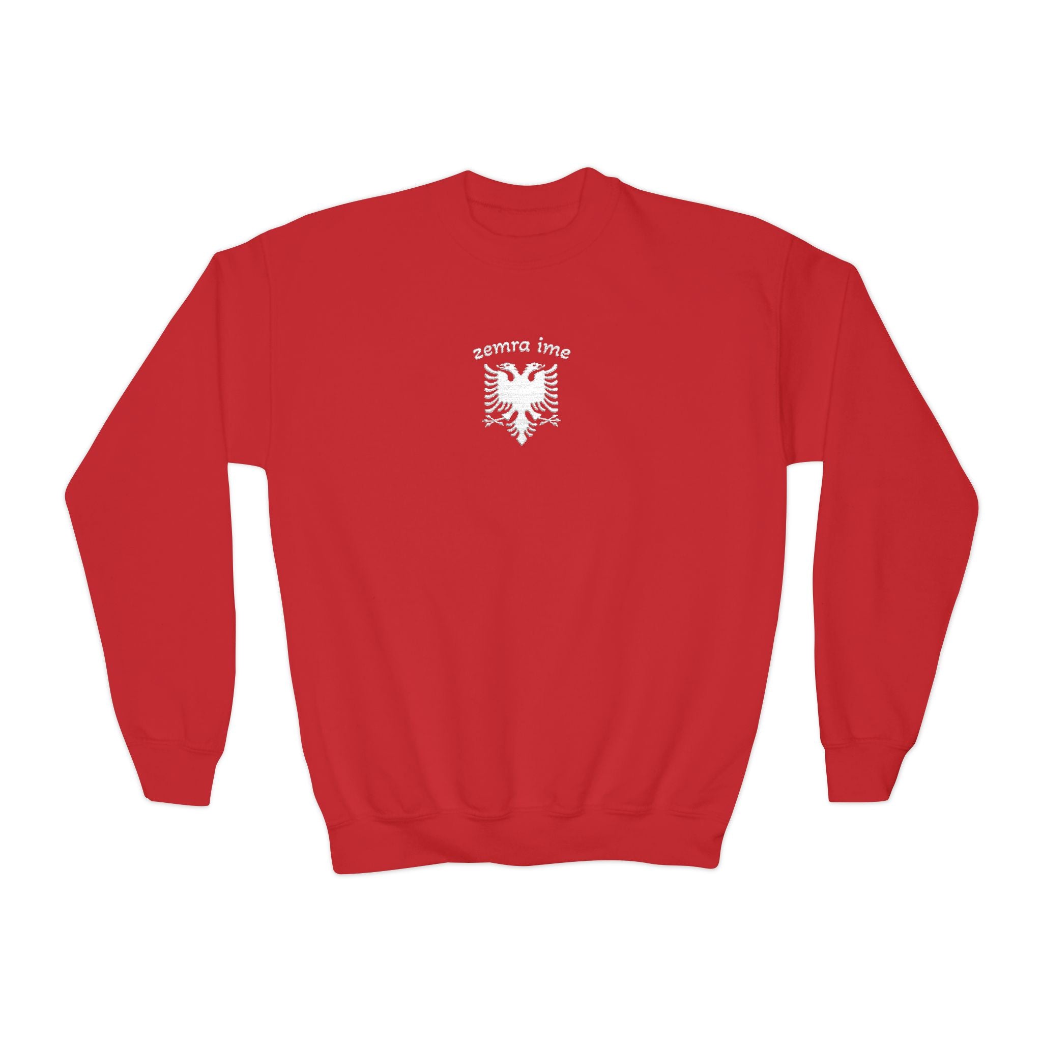 Kids Embroidered Zemra Ime Crewneck