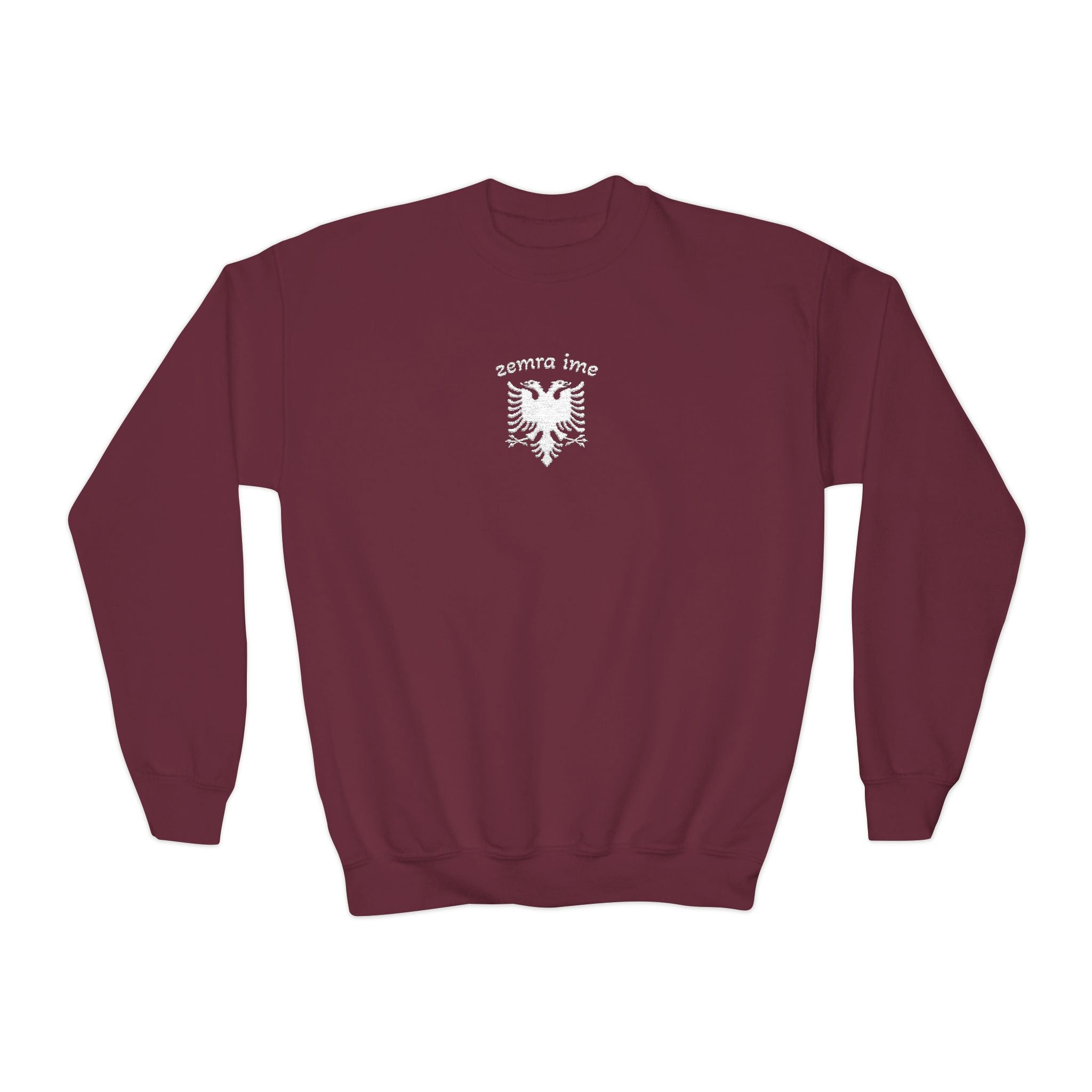 Kids Embroidered Zemra Ime Crewneck