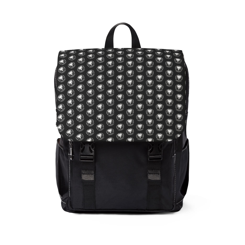 Black Eagle Patterned Shoulder Backpack
