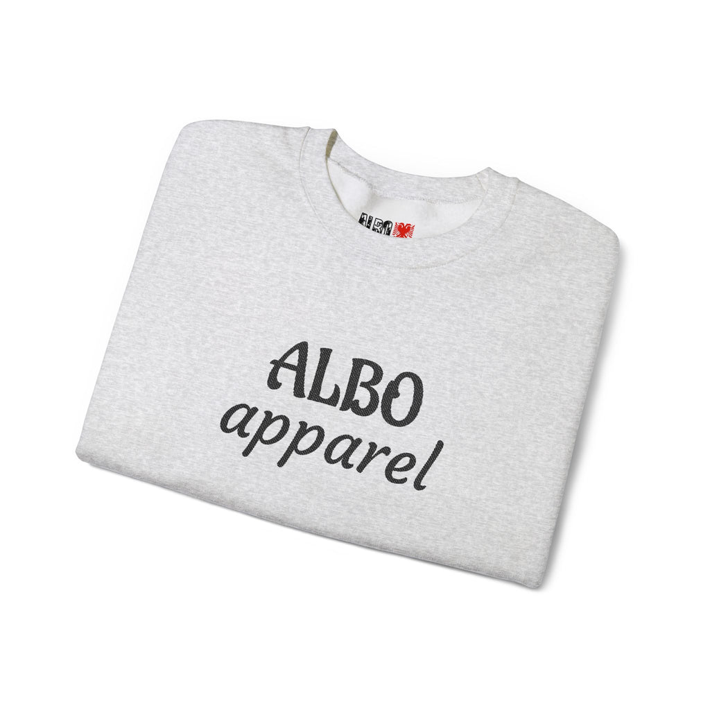 ALBO Apparel Crewneck Sweatshirt — Minimal Logo Pullover
