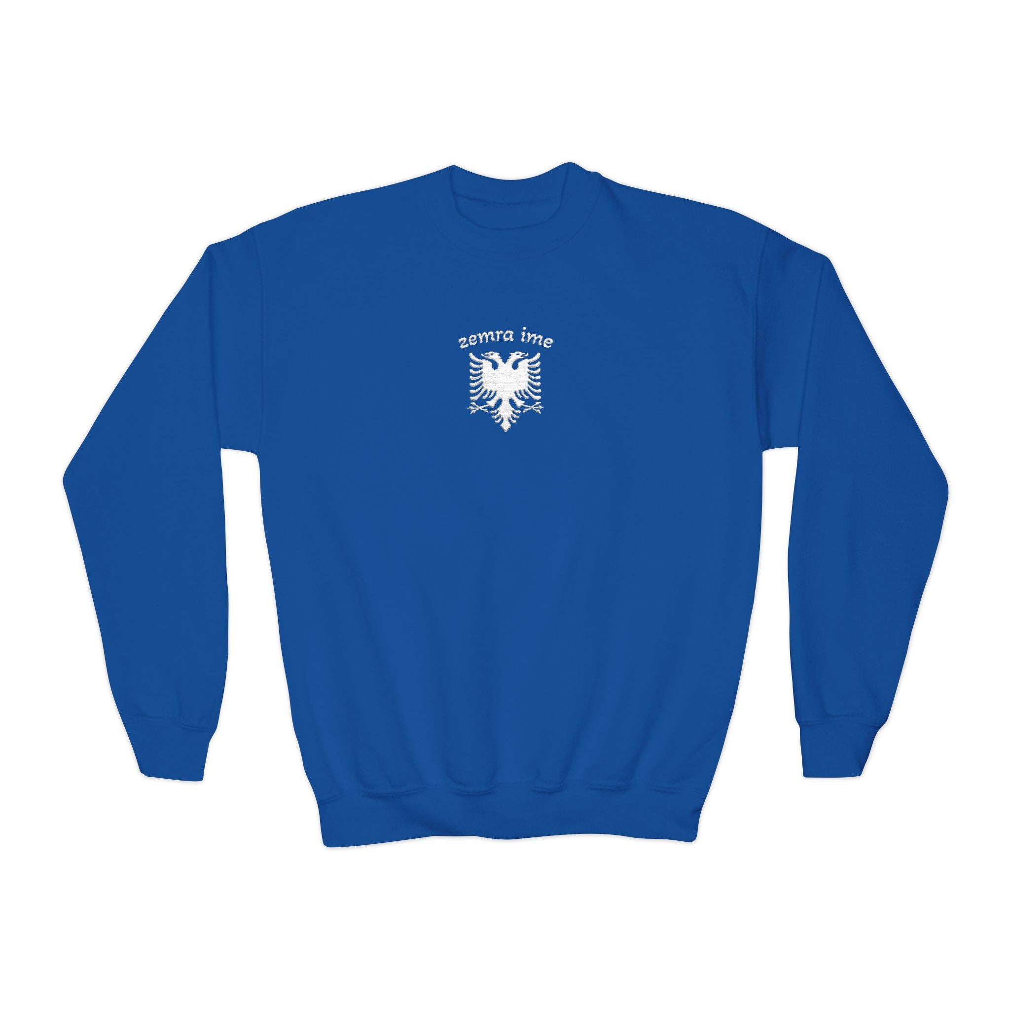 Kids Embroidered Zemra Ime Crewneck