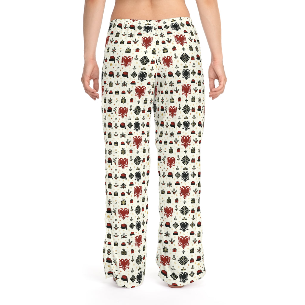 Albanian Eagle Christmas Pajama Pants