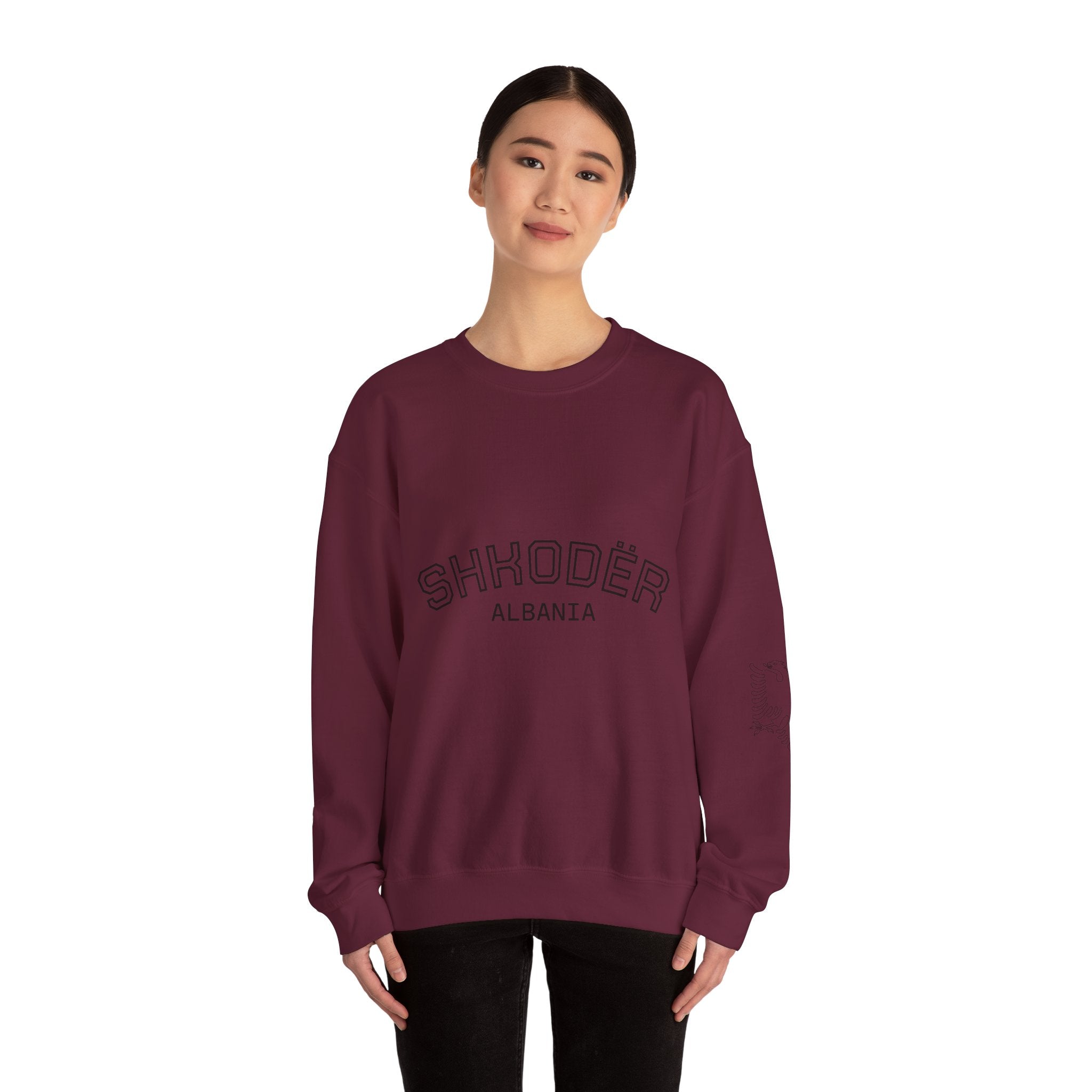 Shkodër Albania Crewneck Sweatshirt
