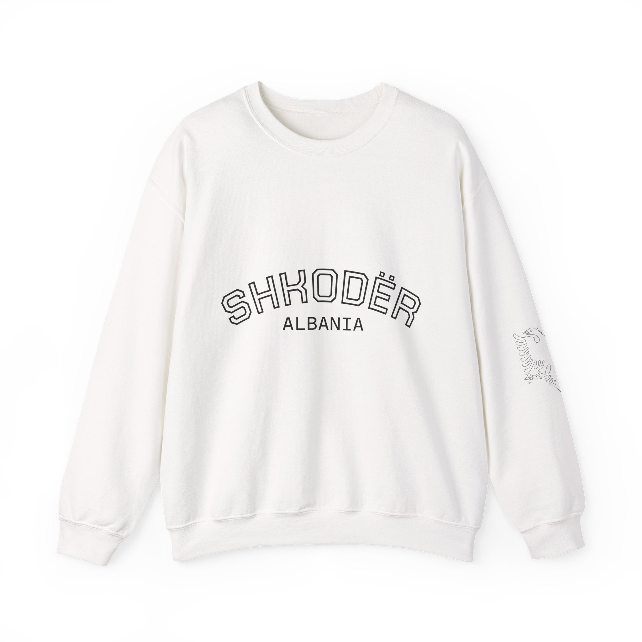Shkodër Albania Crewneck Sweatshirt