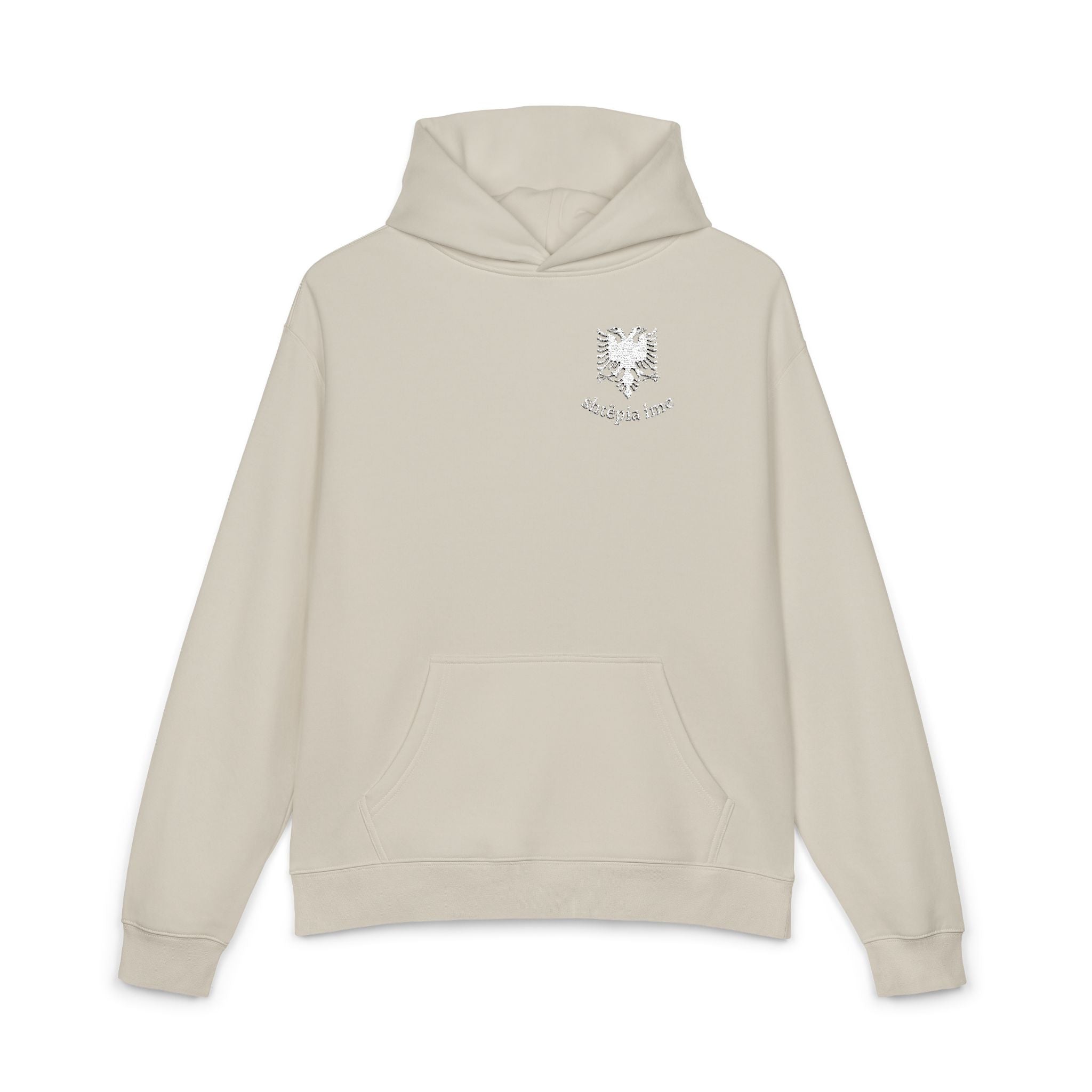 Shtëpia Ime Embroidered Oversized Relaxed Hoodie