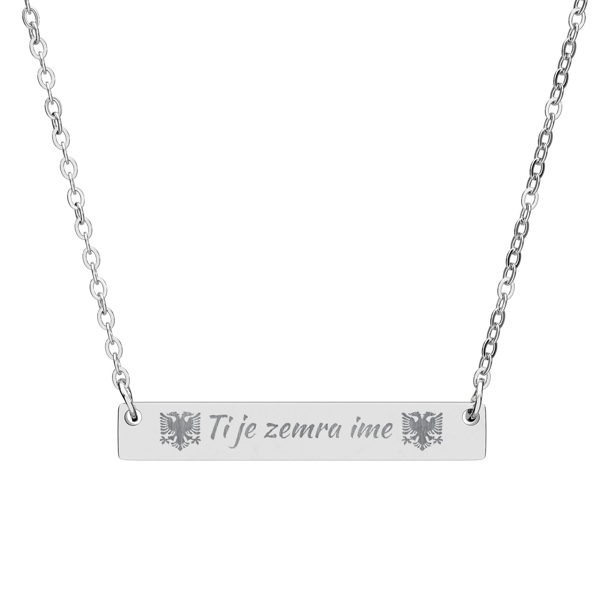 Ti Je Zemra Ime Necklace