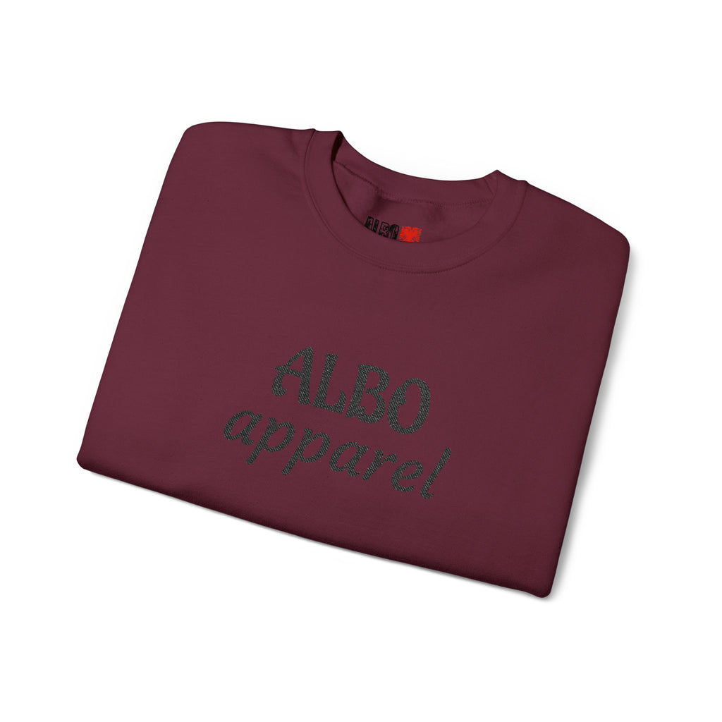 ALBO Apparel Crewneck Sweatshirt — Minimal Logo Pullover