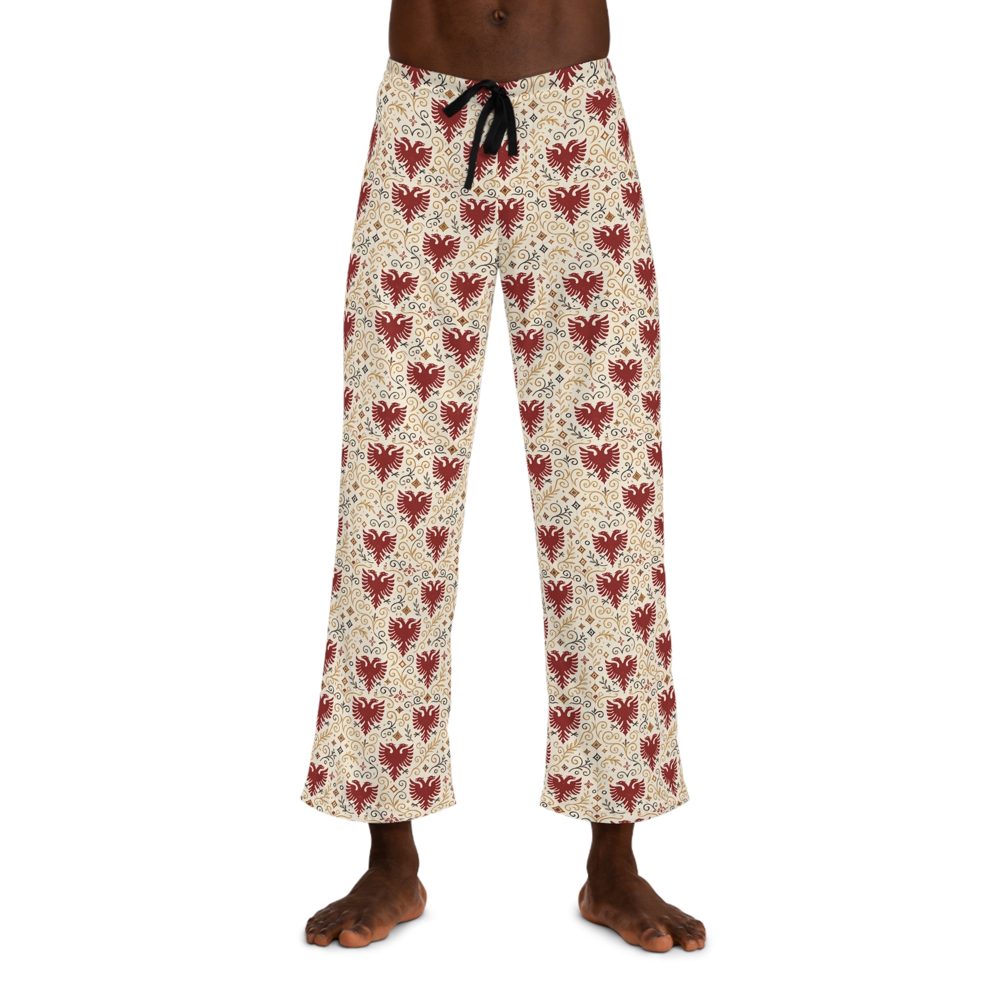 Men's Red Eagle Pajama Pants