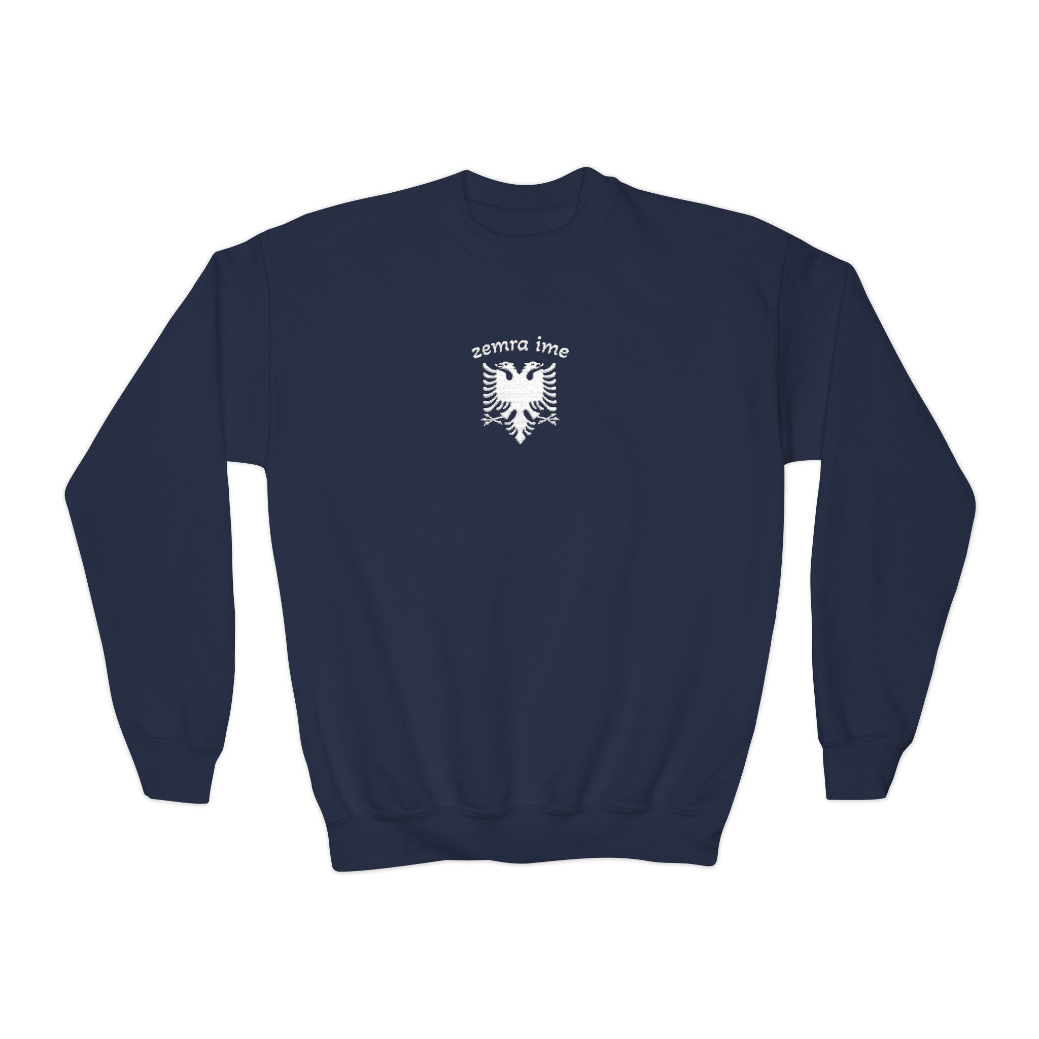 Kids Embroidered Zemra Ime Crewneck